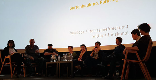 Podiumsdiskussion Freie Szene - Freie Kunst